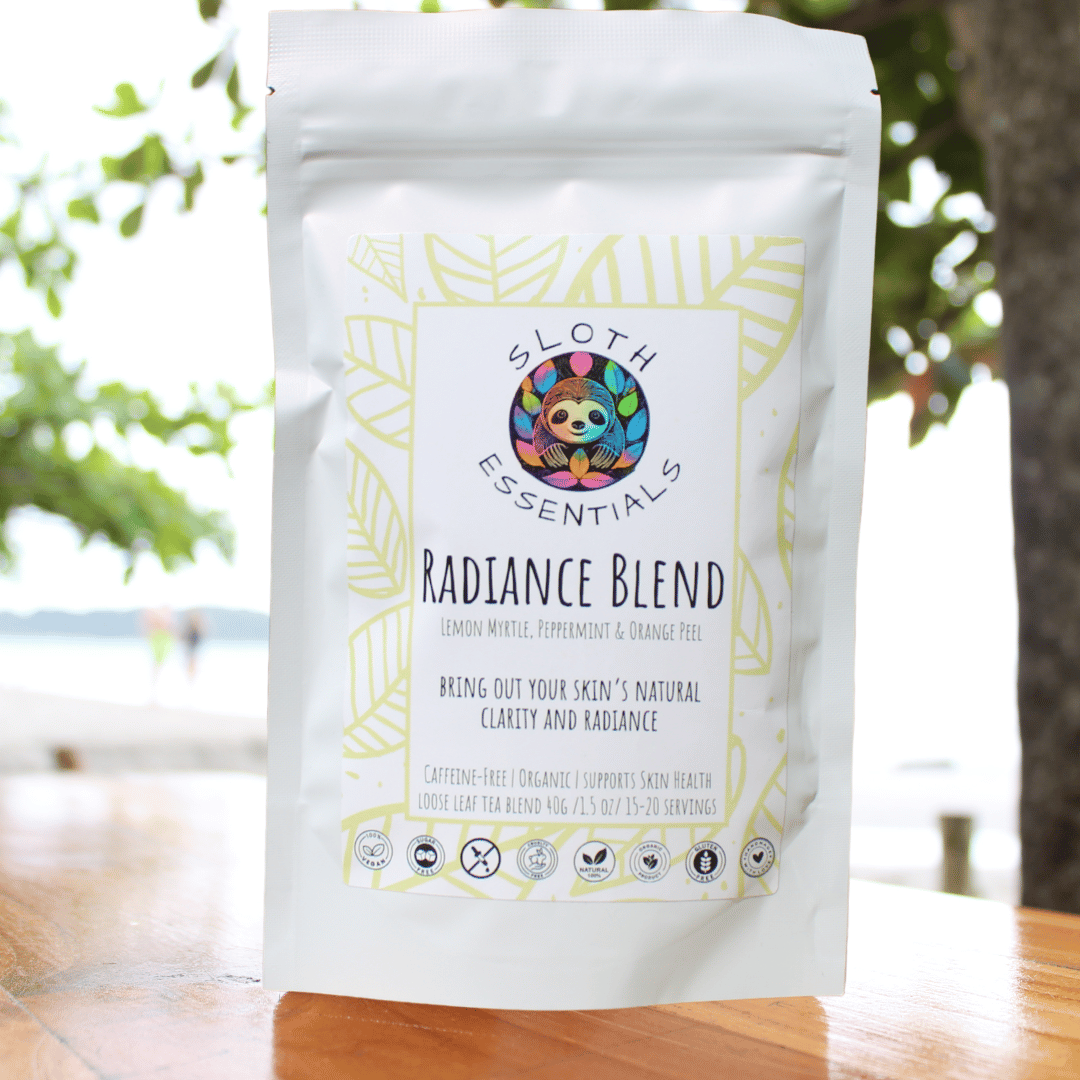 Radiance Blend – Citrus Mint Herbal Tea – SLOTH ESSENTIALS