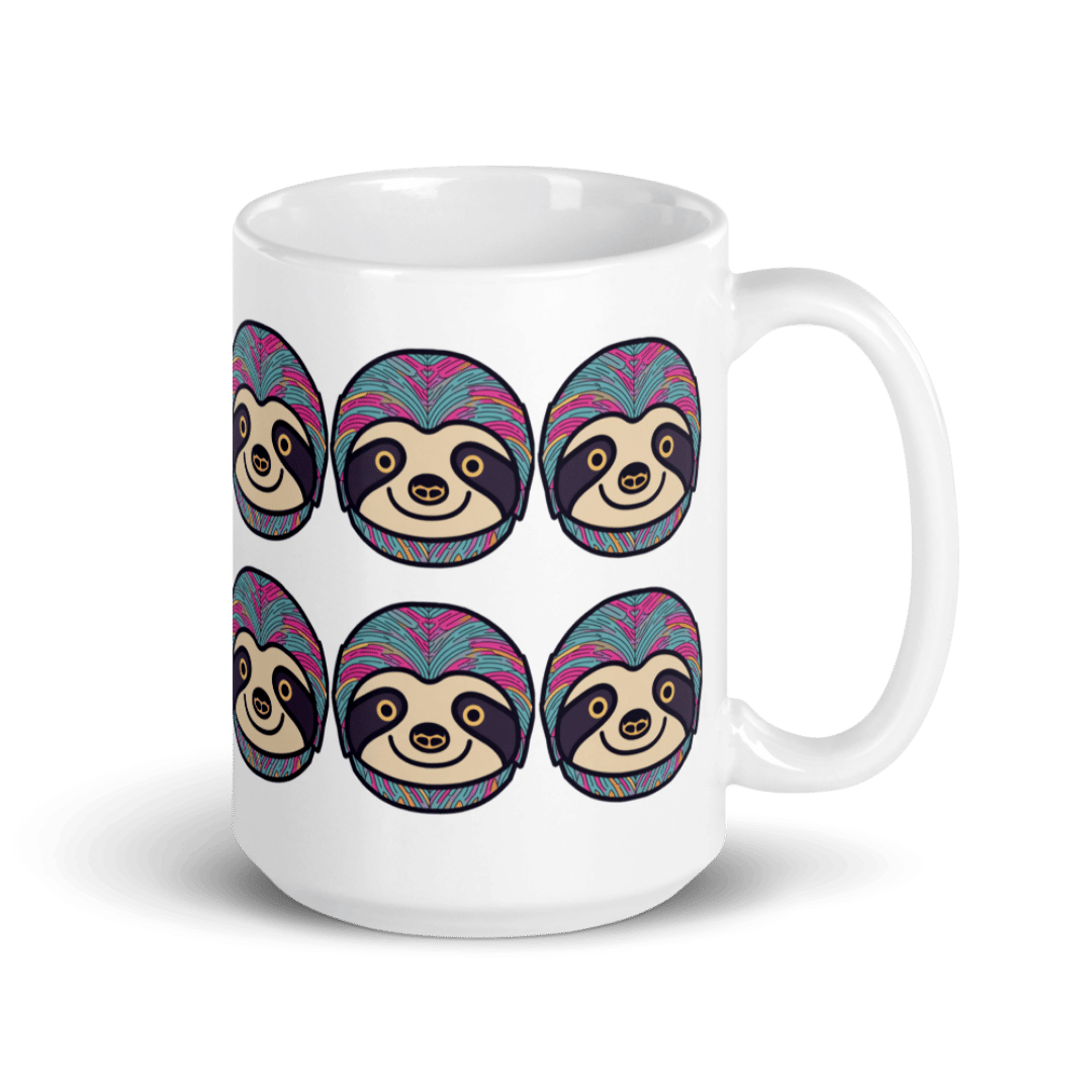 White Color Sloth