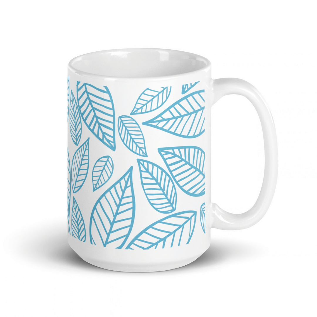 15 oz Sloth Leaves (Blue)