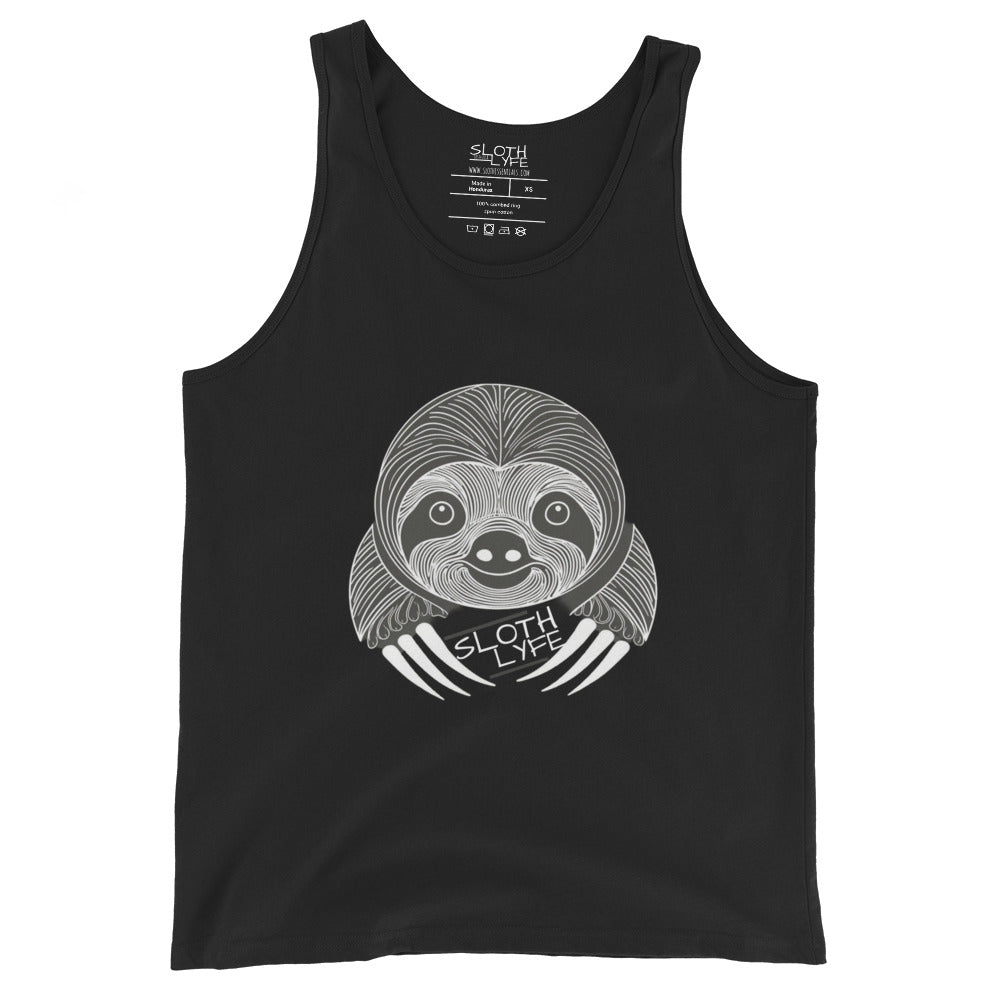 Sloth LYFE BW Logo Tank Top