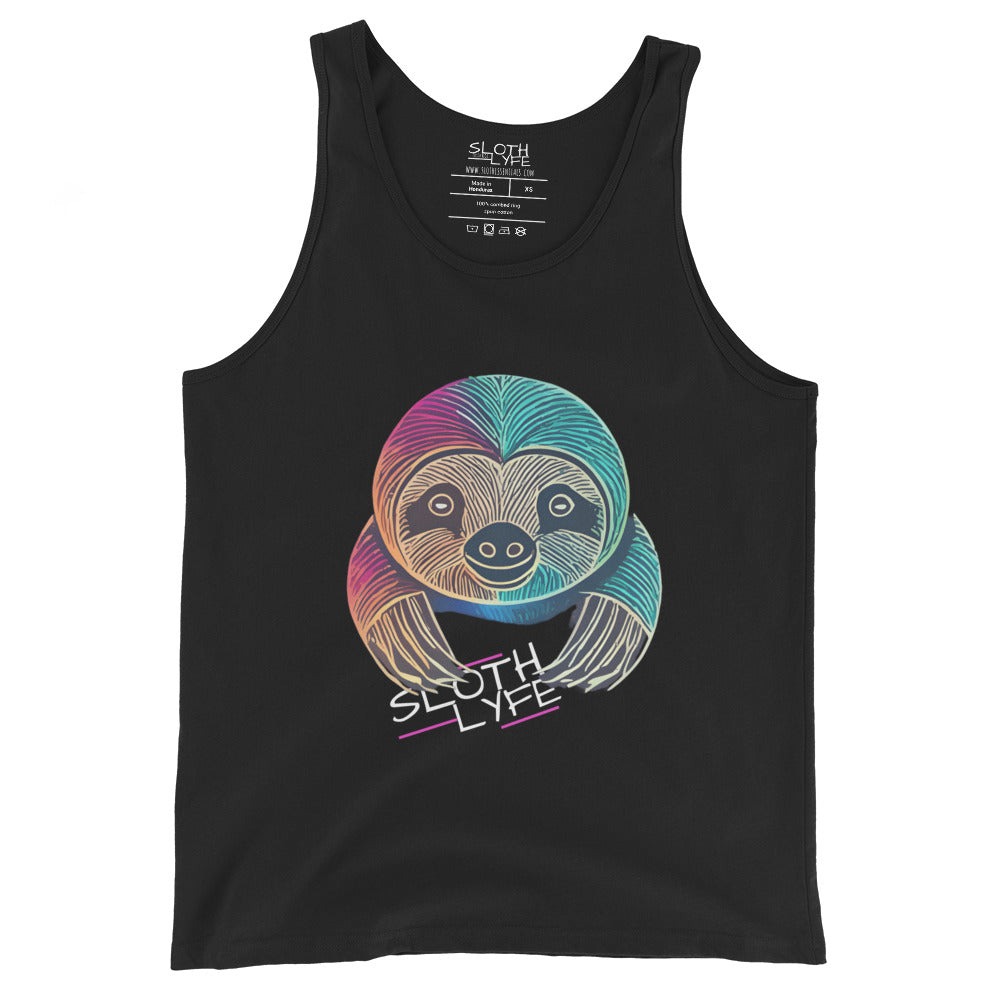 Sloth LYFE Color Logo Tank Top