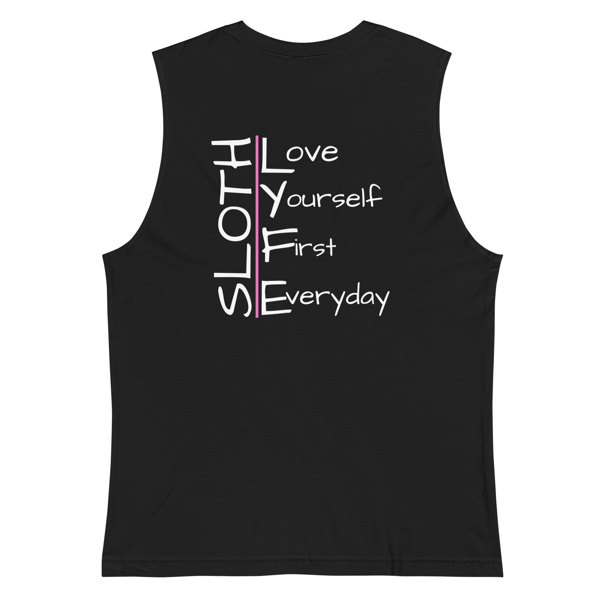 Sloth LYFE Color Logo Muscle Shirt