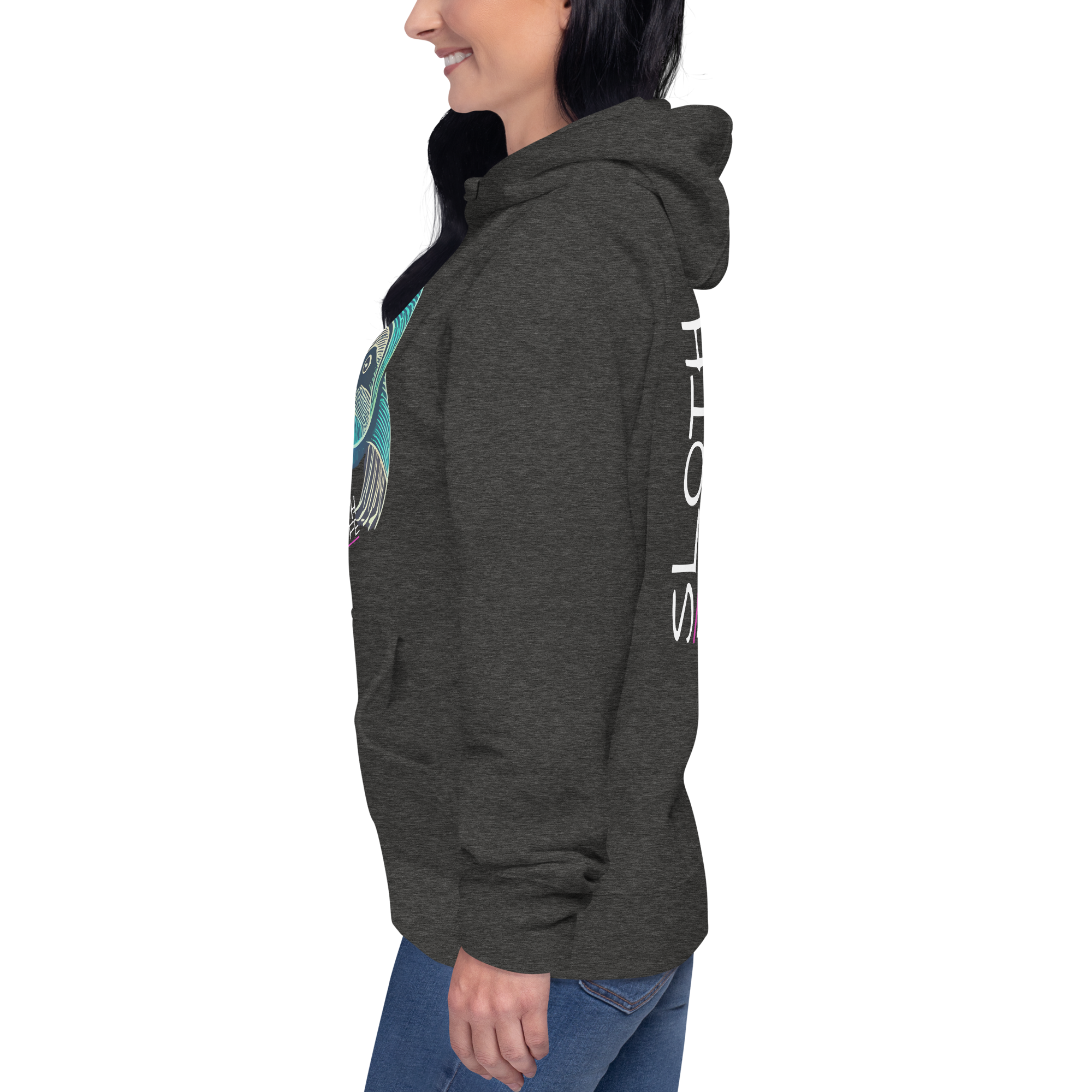 Sloth LYFE Color Logo Hoodie