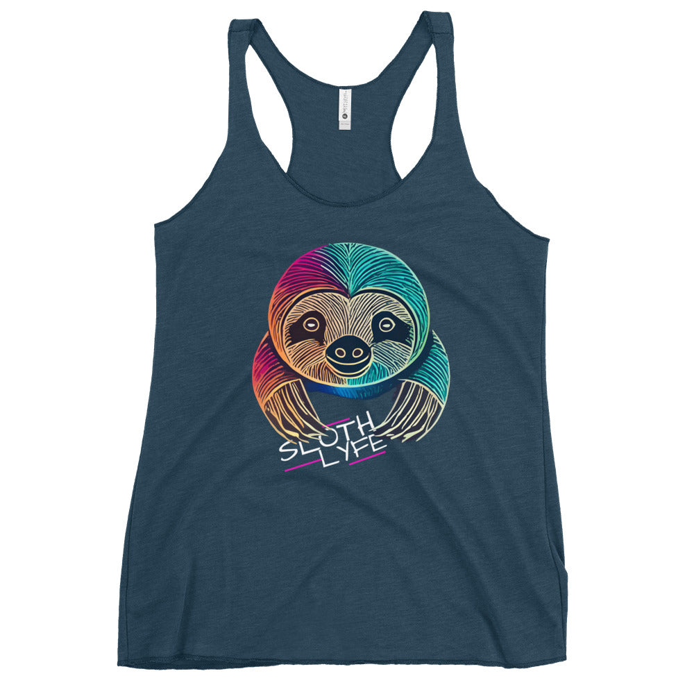Women's Sloth LYFE Racerback Tank