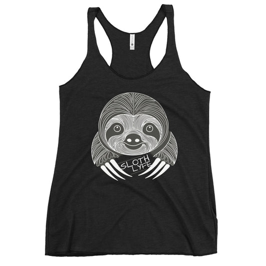 Women's Sloth Lyfe Racerback Tank