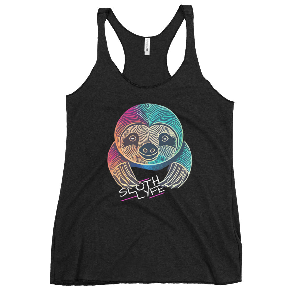 Women's Sloth LYFE Racerback Tank
