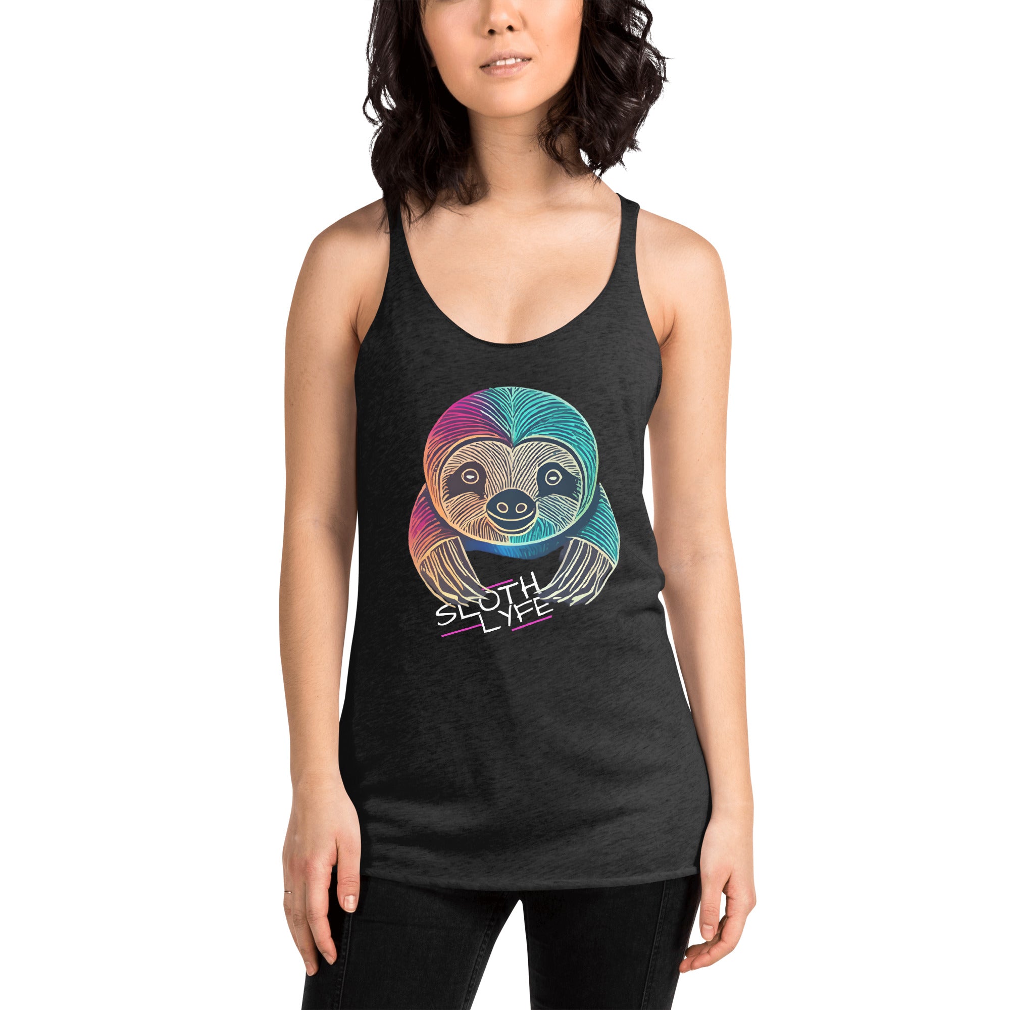 Women's Sloth LYFE Racerback Tank
