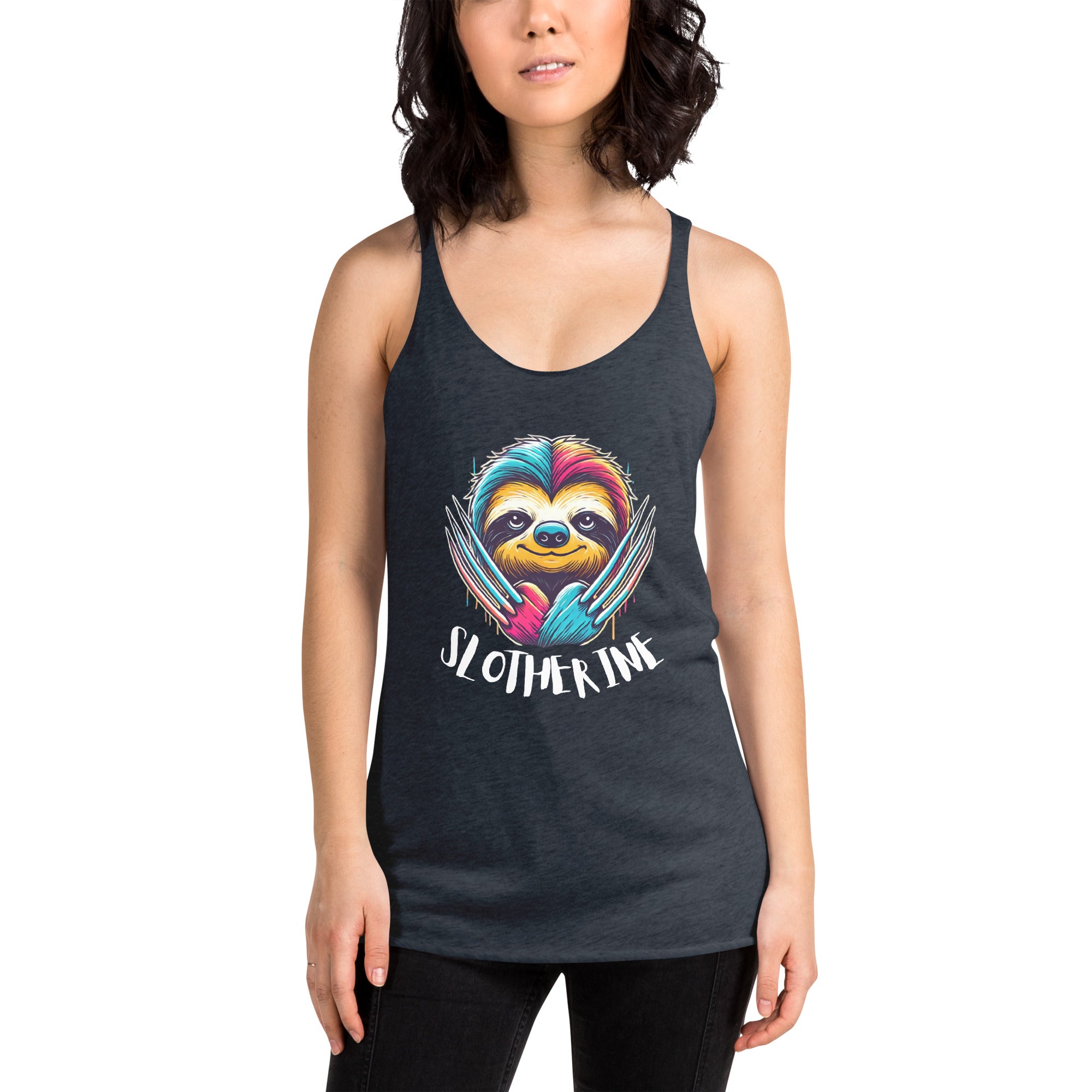 Women's Slotherine Racerback Tank